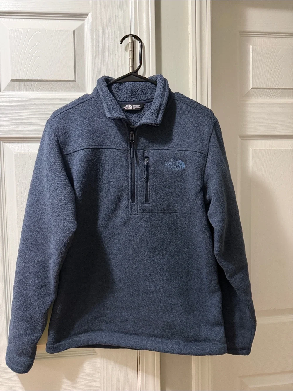 The North Face Slate Blue Half-Zip Fleece Pullover